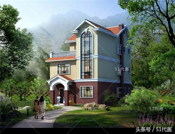 推薦3款農(nóng)村三層別墅設(shè)計(jì)圖，簡(jiǎn)潔大方，適合農(nóng)村自建！
