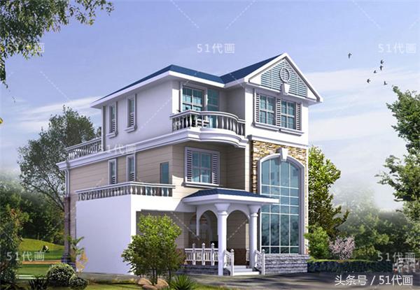 推薦3款農(nóng)村三層別墅設(shè)計(jì)圖，簡(jiǎn)潔大方，適合農(nóng)村自建！