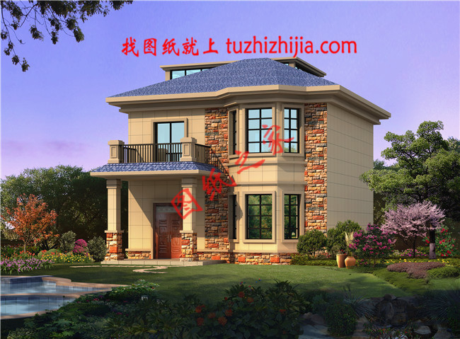 經(jīng)濟(jì)實(shí)惠的8萬元二層農(nóng)村房子圖片，不容錯(cuò)過的好設(shè)計(jì)！