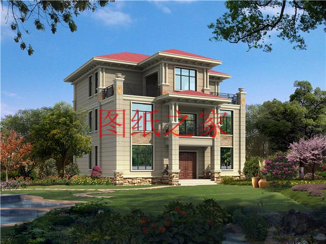 推薦3套豪華大氣上檔次的三層別墅，這樣建房在村里才有面子！