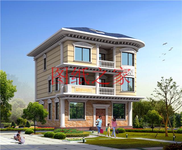 精致漂亮的農(nóng)村三層別墅，充分利用每一分空間，讓您住得溫馨舒適！