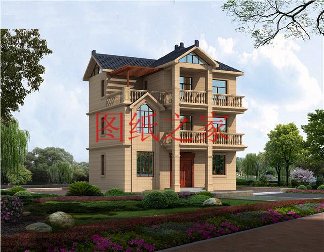 精致漂亮的農(nóng)村三層別墅，充分利用每一分空間，讓您住得溫馨舒適！