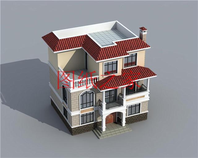 精致漂亮的農(nóng)村三層別墅，充分利用每一分空間，讓您住得溫馨舒適！