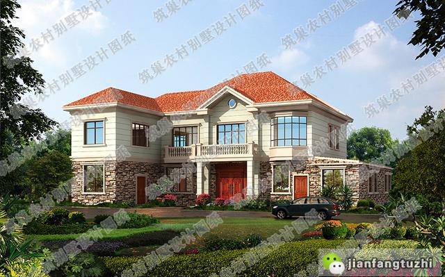 三款造價(jià)30萬的農(nóng)村三層田園歐式別墅設(shè)計(jì)圖，享受田園生活樂趣！