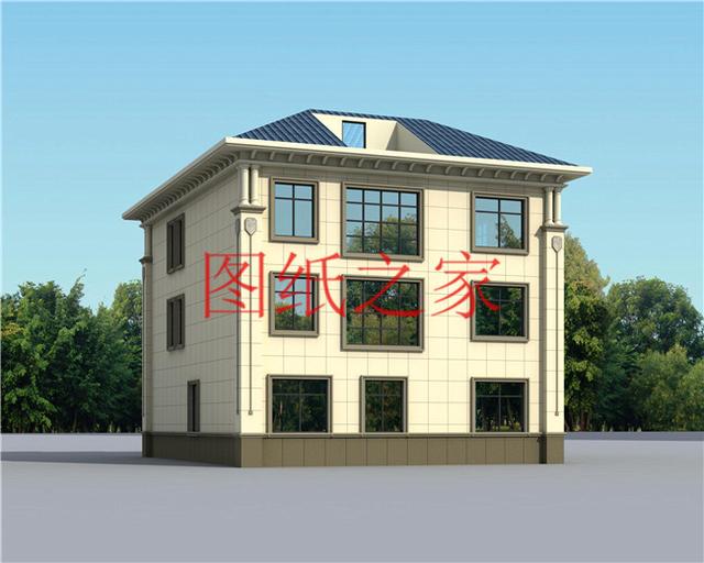 推薦5套優(yōu)雅大氣的三層別墅，占地170平方米，造價(jià)不到40萬元，這可算是撿到寶了！