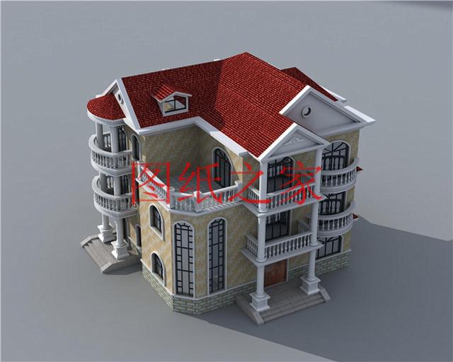 推薦5套優(yōu)雅大氣的三層別墅，占地170平方米，造價(jià)不到40萬元，這可算是撿到寶了！