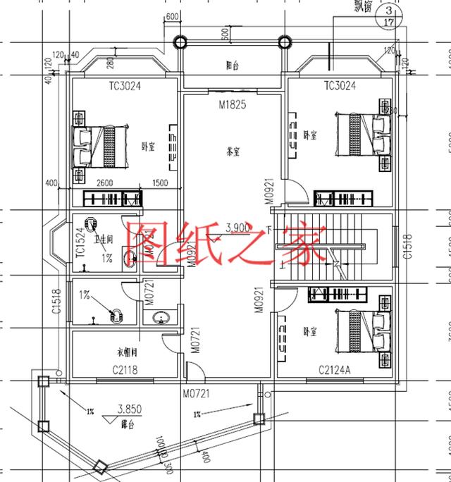 推薦5套優(yōu)雅大氣的三層別墅，占地170平方米，造價(jià)不到40萬元，這可算是撿到寶了！