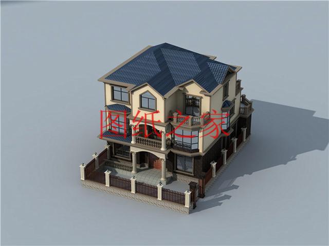 推薦5套優(yōu)雅大氣的三層別墅，占地170平方米，造價(jià)不到40萬元，這可算是撿到寶了！