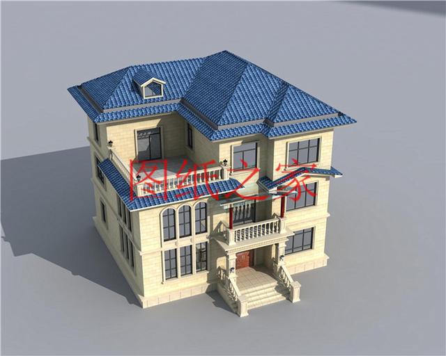 推薦5套優(yōu)雅大氣的三層別墅，占地170平方米，造價(jià)不到40萬元，這可算是撿到寶了！