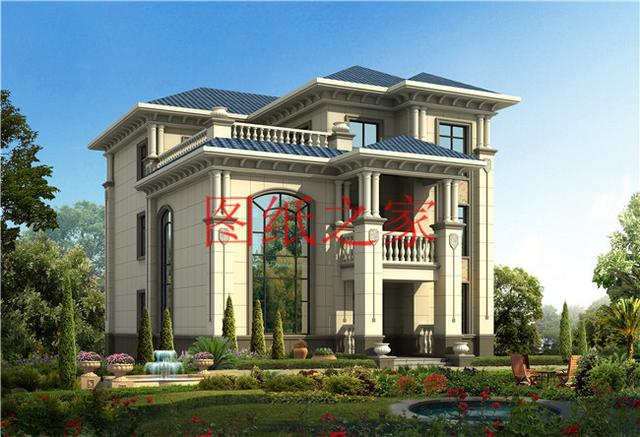 推薦5套優(yōu)雅大氣的三層別墅，占地170平方米，造價(jià)不到40萬元，這可算是撿到寶了！