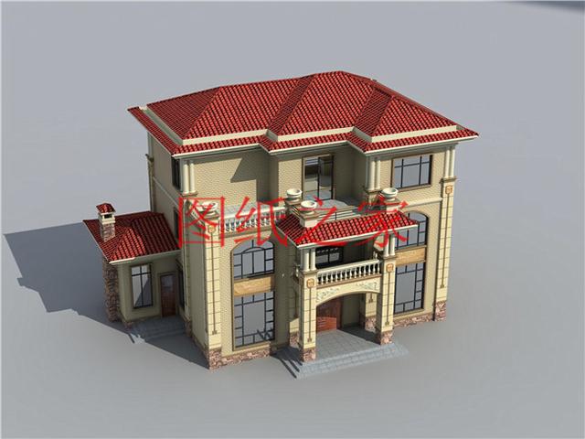 推薦5套優(yōu)雅大氣的三層別墅，占地170平方米，造價(jià)不到40萬元，這可算是撿到寶了！