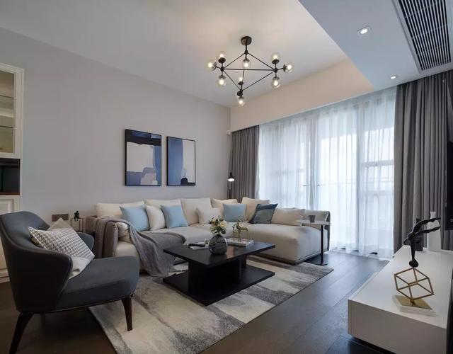 117平現(xiàn)代簡(jiǎn)約風(fēng)格裝修案例，簡(jiǎn)單大方，尤其是臥室粉色調(diào)的裝修，看著就美醉了！