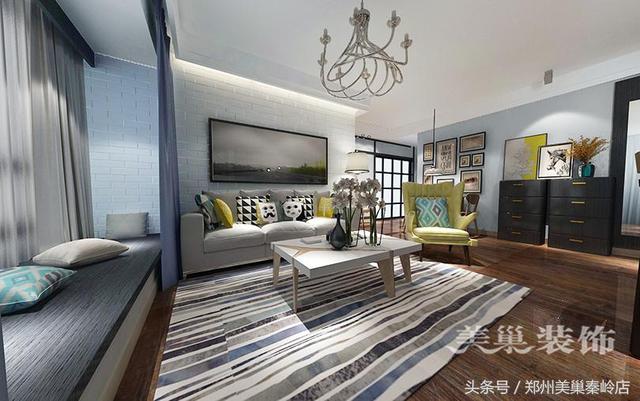 89㎡北歐風(fēng)格裝修完成，最適合90后多變的性格。