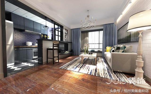 89㎡北歐風(fēng)格裝修完成，最適合90后多變的性格。