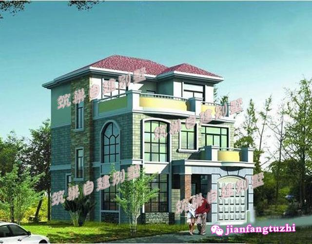 2款占地90平方米的三層別墅設(shè)計圖，別墅精致布局合理，而且花費也少。