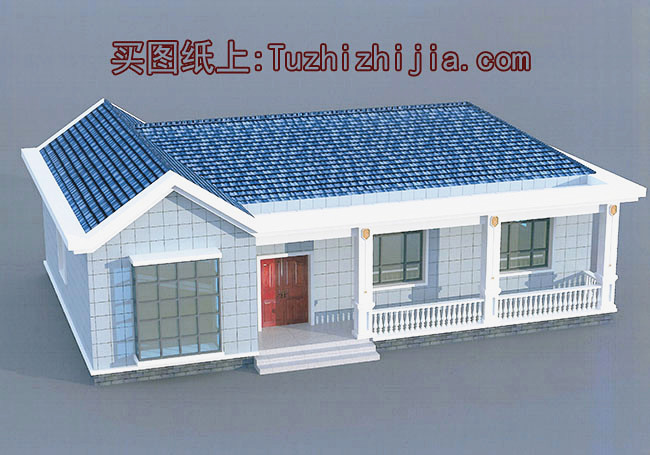 精選6套農(nóng)村一層平房設(shè)計圖，造價只需10萬元