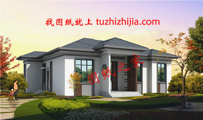 精選6套農(nóng)村一層平房設(shè)計圖，造價只需10萬元