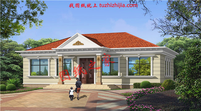 精選6套農(nóng)村一層平房設(shè)計圖，造價只需10萬元