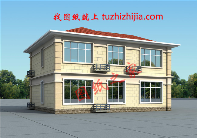 農(nóng)村2018新式三間二層樓房，12×11.6米，戶型經(jīng)典，造價實(shí)惠