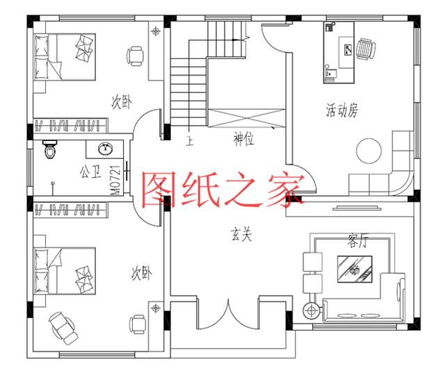 推薦3套適合一般家庭的二層別墅，占地130平米，不大不小剛剛好！