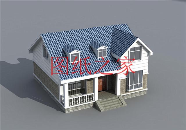 推薦3套適合一般家庭的二層別墅，占地130平米，不大不小剛剛好！