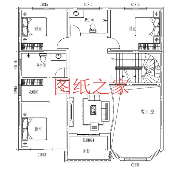 推薦3套適合一般家庭的二層別墅，占地130平米，不大不小剛剛好！