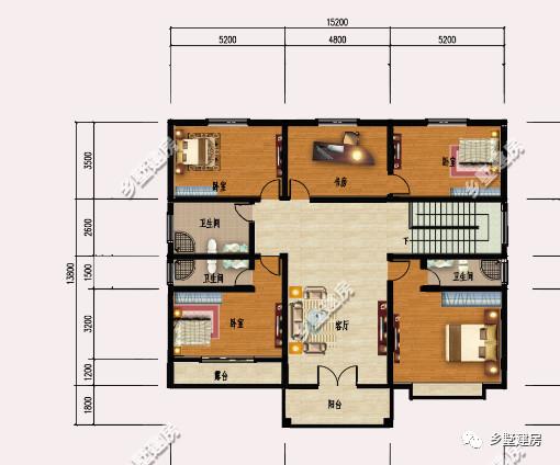 造價20萬的兩款農村二層別墅設計圖，第二套老少皆宜，大眾情人款！