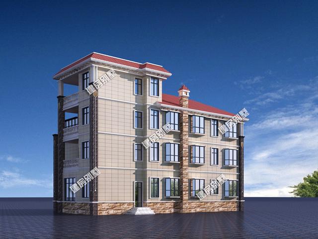 21.7米x14.7米三層農(nóng)村自建房，豪華大氣，農(nóng)村自建房里的“瑪莎拉蒂”！