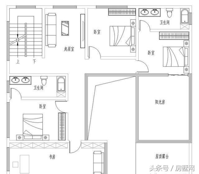 新中式三層磚混結(jié)構(gòu)別墅設(shè)計圖，豪華還帶泳池，被植物環(huán)繞，空氣超好，非常適合養(yǎng)老！
