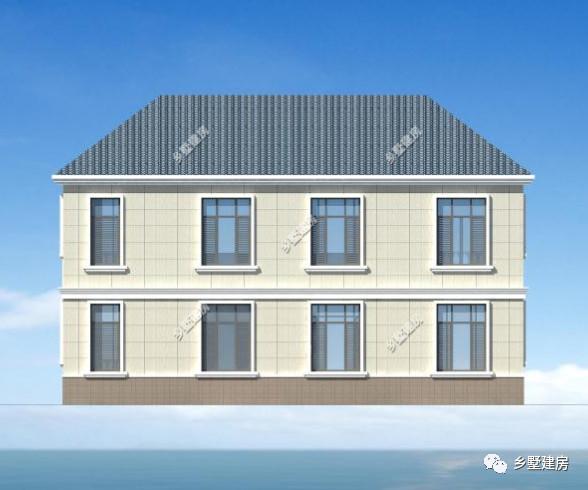 三層款外形豪華大氣的農(nóng)村別墅設(shè)計圖，給你不一樣的感覺！