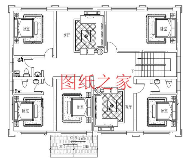 介紹3套二層別墅，光開間就有15米，造價(jià)還不到40萬，真是美美噠！