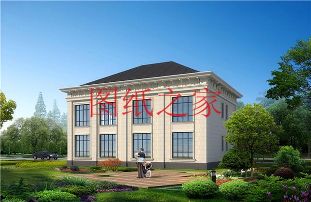 介紹3套二層別墅，光開間就有15米，造價(jià)還不到40萬，真是美美噠！