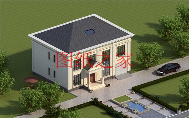 介紹3套二層別墅，光開間就有15米，造價(jià)還不到40萬，真是美美噠！