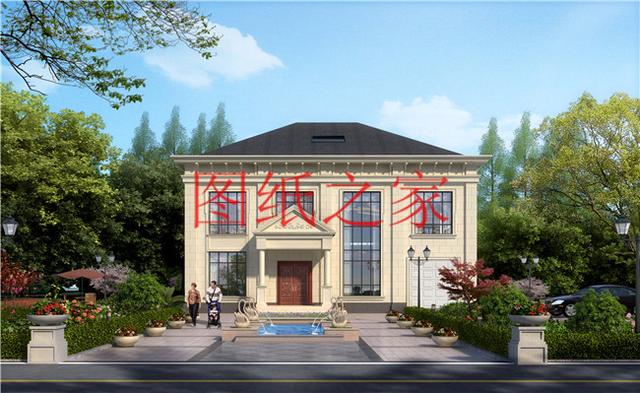 介紹3套二層別墅，光開間就有15米，造價(jià)還不到40萬，真是美美噠！