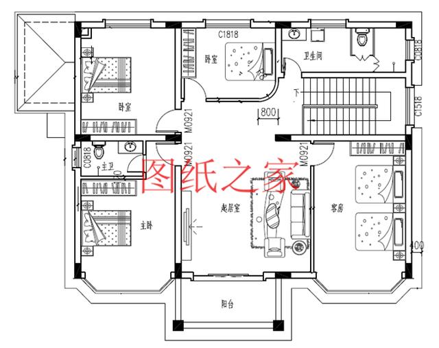 介紹3套二層別墅，光開間就有15米，造價(jià)還不到40萬，真是美美噠！