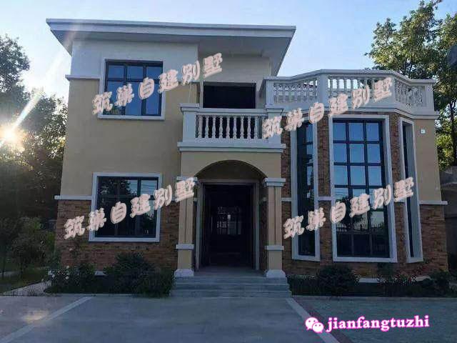 10米x10米農(nóng)村二層帶夾層磚混結構別墅設計圖，戶型方正，戶型十分漂亮，造價20萬（附鏡像圖）