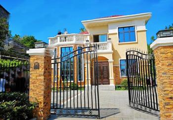 10米x10米農(nóng)村二層帶夾層磚混結構別墅設計圖，戶型方正，戶型十分漂亮，造價20萬（附鏡像圖）