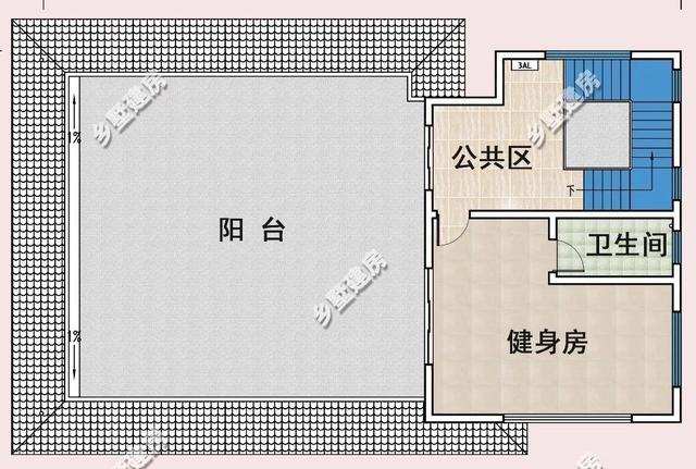 18x12米農(nóng)村現(xiàn)代風(fēng)格小別墅設(shè)計圖，大氣又簡單，濃濃現(xiàn)代元素，做村里最亮眼的別墅！