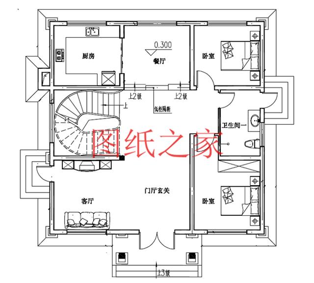 6套農(nóng)村三層別墅，占地110平方米左右，20萬(wàn)就能建好，這樣的別墅你喜歡嗎？