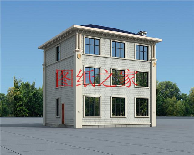 6套農(nóng)村三層別墅，占地110平方米左右，20萬(wàn)就能建好，這樣的別墅你喜歡嗎？