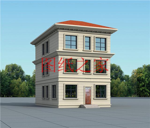 6套農(nóng)村三層別墅，占地110平方米左右，20萬(wàn)就能建好，這樣的別墅你喜歡嗎？