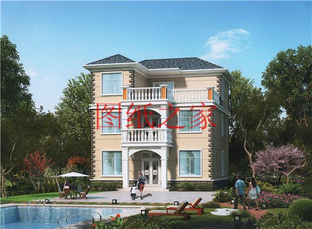 6套農(nóng)村三層別墅，占地110平方米左右，20萬(wàn)就能建好，這樣的別墅你喜歡嗎？