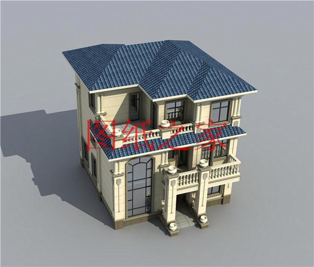 6套農(nóng)村三層別墅，占地110平方米左右，20萬(wàn)就能建好，這樣的別墅你喜歡嗎？