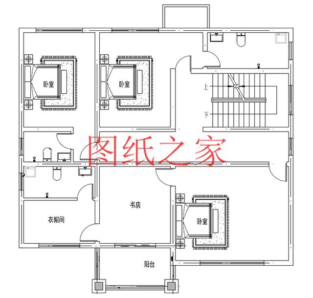 簡約接地氣的三層別墅設(shè)計(jì)圖，占地150平卻有6、7個(gè)臥室，住起來絕對(duì)舒適寬敞！