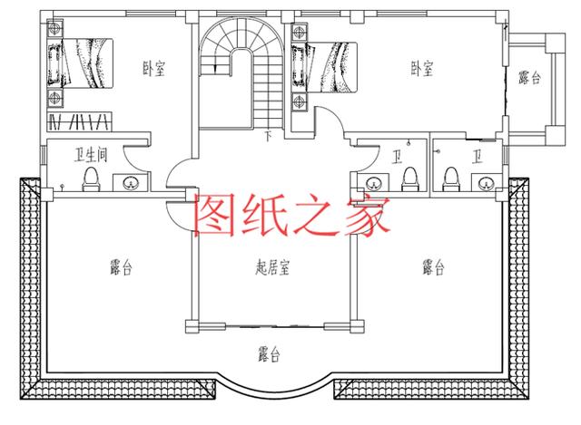 簡約接地氣的三層別墅設(shè)計(jì)圖，占地150平卻有6、7個(gè)臥室，住起來絕對(duì)舒適寬敞！