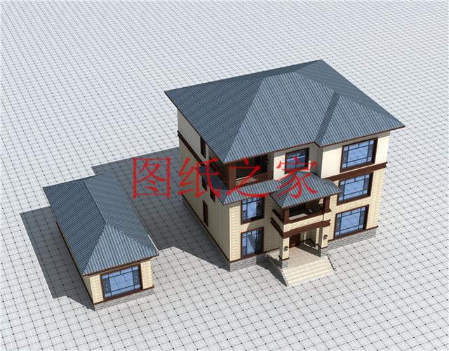 簡約接地氣的三層別墅設(shè)計(jì)圖，占地150平卻有6、7個(gè)臥室，住起來絕對(duì)舒適寬敞！