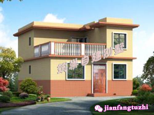 推薦兩款農(nóng)村平屋頂自建房，簡單實(shí)用，造價也不高，帶CAD全套施工圖