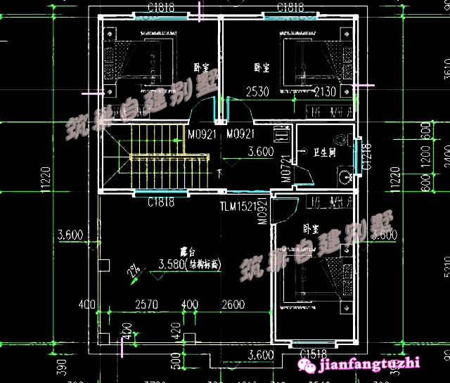 推薦兩款農(nóng)村平屋頂自建房，簡單實(shí)用，造價也不高，帶CAD全套施工圖