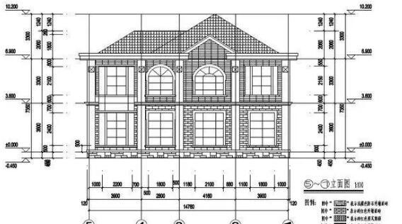 14.7米x10.3米農(nóng)村二層現(xiàn)代別墅設(shè)計(jì)圖，帶棋牌室，適合農(nóng)村自建！
