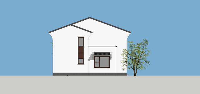 15.3米X11.5米二層新中式別墅設(shè)計圖，帶活動室和健身房，造價40萬，在家也能運動！